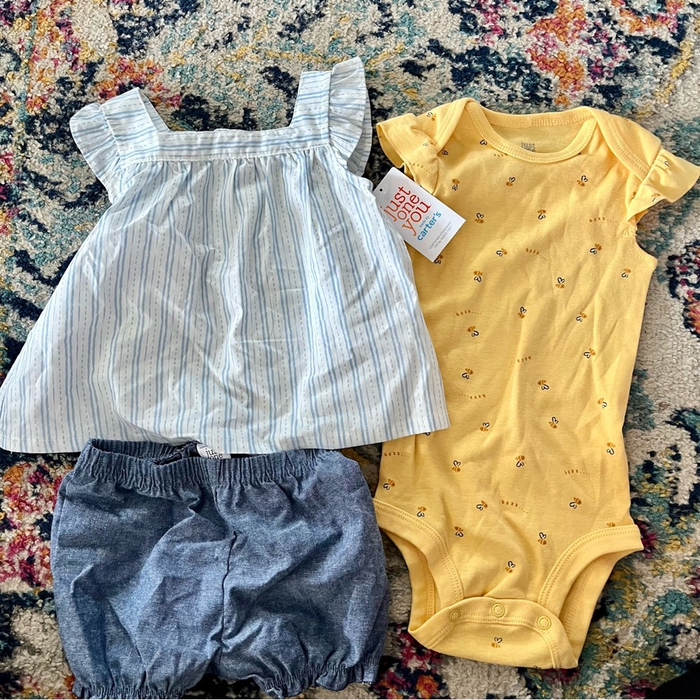 Carter’s Just One You 12 Month 3 Piece Set NWT